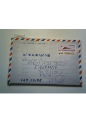Aerogramma FRANCIA per l'Italia CONCORDE 1979