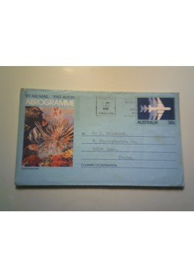 Aerogramma AUSTRALIA per l'Italia 1982