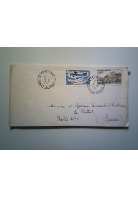 Busta FRANCIA per la Svizzera 1968