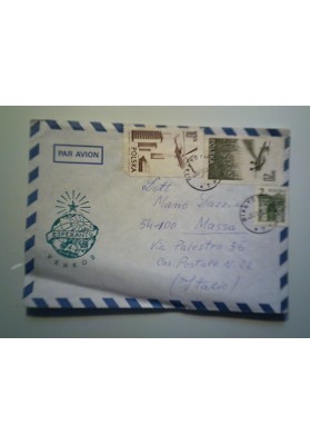 Busta POLONIA Posta Aerea per l'Italia 1967