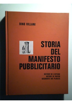 STORIA DEL MANIFESTO PUBBLICITARIO