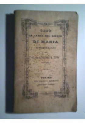 GESU' AL CUORE DEL DIVOTO DI MARIA Considerazioni. Decimasettima  Edizione