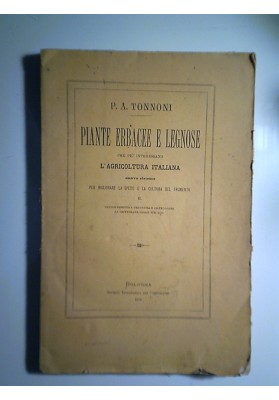 PIANTE ERBACEE E LEGNOSE CHE PIU' INTERESSANO L'AGRICOLTURA ITALIANA