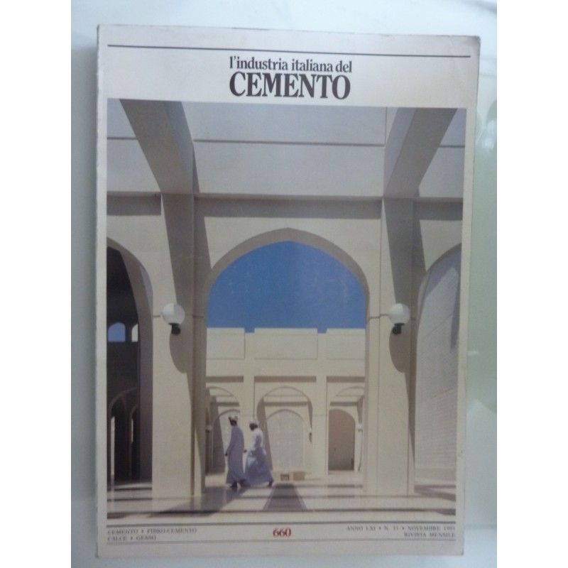 L' INDUSTRIA ITALIANA DEL CEMENTO Anno LXI n.° 11 Novembre 1991 660