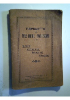 Manualetto del Terz' Ordine...