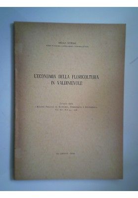 L'ECONOMIA DELLA FLORICOLTURA IN VALDINIEVOLE