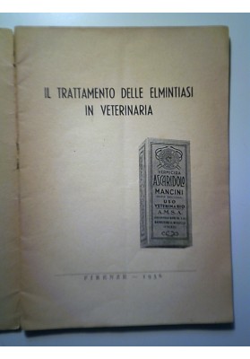 IL TRATTAMENTO DELL'ELMINTIASI IN VETERINARIA
