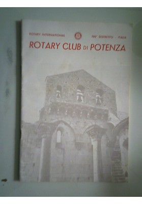 ROTARY CLUB DI POTENZA N.° 1 - 2 LUGLIO - DICEMBRE 1968
