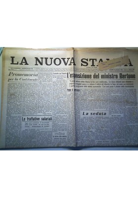 LA NUOVA STAMPA Giovedì 26 Settembre 1945 Anno II - Numero 225