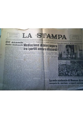 LA NUOVA STAMPA Anno XI Numero 274 Venerdì 18 Novembre 1955