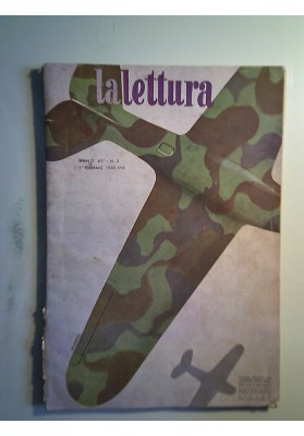 LA LETTURA Anno 40° N.2 1° Febbraio 1940 - XVIII