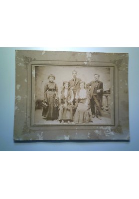 Fotografia "Ritratto di Gruppo" Fotografo Magnani, Varallo 1900