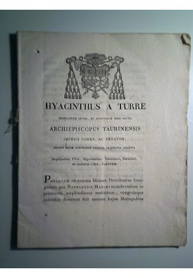 OMELIA SULL' INSEGNAMENTO NEL SEMINARIO DI TORINO, Dicembre 1811