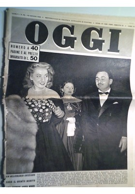 OGGI Anno V N. 25 16 Giugno 1949