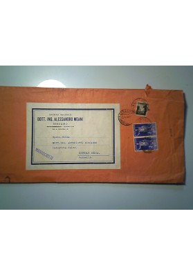 Progetto Tecnico "FORNO A TINO CON  TIRAGGIO SPINTO" 1938