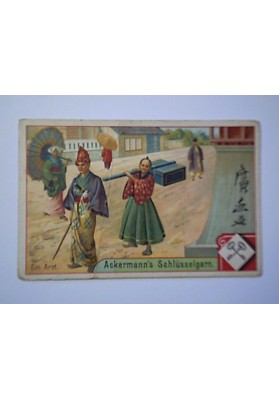 Figurina Pubblicitaria "C. ACKERMANN & C.IE"