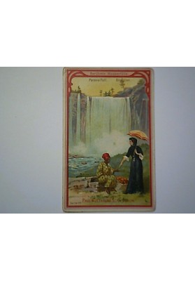 Figurina Pubblicitaria "PAUL WESENBERG G. SOHN, BERLIN - PARANA FALL BRASILIEN"