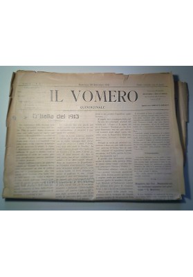 IL VOMERO QUINDICINALE  Anno I n. 8  Domenica 28 Settembre 1913 L'ITALIA DEL 1913
