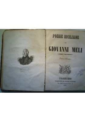 POESIE SICILIANE DI GIOVANNI MELI Settima Edizione