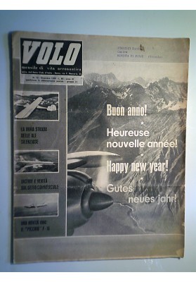 VOLO mensile di vita aeronautica n.° 12 Dicembre 1959 - Anno IX