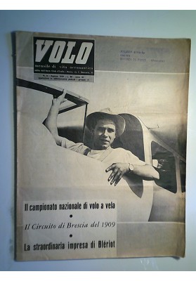 VOLO mensile di vita aeronautica n.° 8 Agosto 1959 - Anno IX