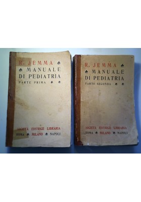 MANUALE DI PEDIATRIA Parte Prima - Seconda