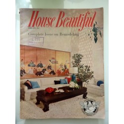 HOUSE BEAUTIFUL February 1956  Vpl.  98 N.° 2 Complete Issue Remodeling