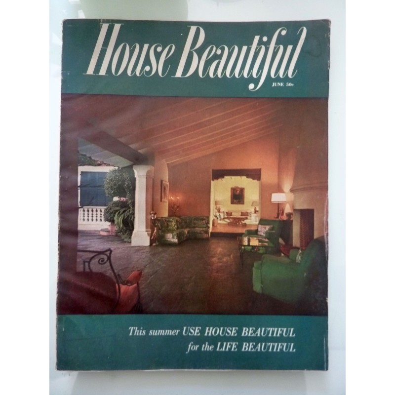 HOUSE BEAUTIFUL June 1955 Vol. 97 NO. 6