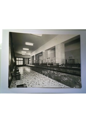 Foto Napoli Palazzo PIACENTINI Banco di Napoli SALONE TITOLI P. DE ANGELIS Anni 50