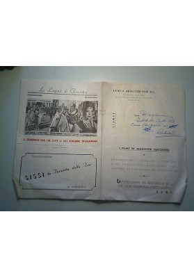 AGENZIA ANGELICUM FILM 16 mm - NAPOLI - STAGIONE CINEMATOGRAFICA 1961 / 1962