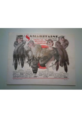 Stampato Pubblicitario "A  LA SAMARITAINE PARIS OCCASION EXCEPTIONELLE" 1935