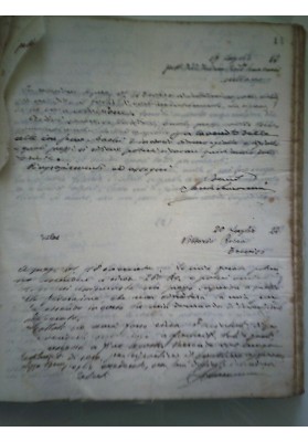 Registro Copialettere "DITTA F.LLI SCARAMUCCI CASTI
