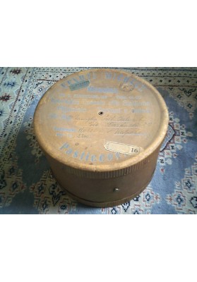 Scatola Vintage Pasticceria Venuti (Messina) – Pacco Postale 1967