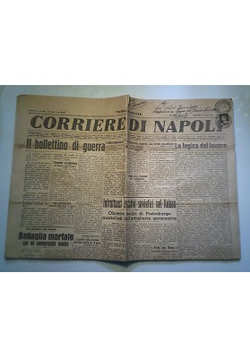 CORRIERE DI NAPOLI 6 Maggio 1943