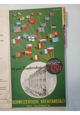 SCHWEIZER MUSTERMESSE BASEL - FOIRE SUISSE BASEL - FIERA SVIZZERA 1948