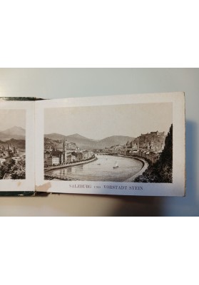 Album Leporello "Salzburg und Umgebung" Wien 1908