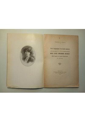 RICORDO MARMOREO MARIA SANGERMANO INCARNATI CAPPELLA PALAZZO