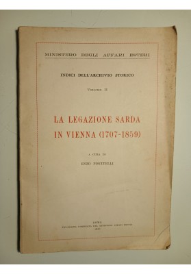 LA LEGAZIONE SARDA IN VIENNA ( 1707 - 1859 )