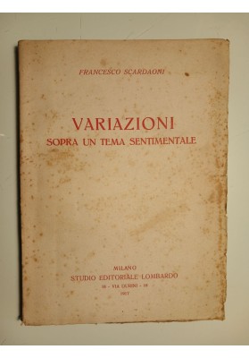 VARIAZIONI SOPRA UN TEMA SENTIMENTALE