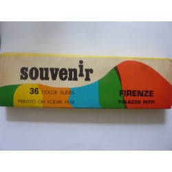Souvenir 36 Color Slides Printed on Kodak Film FIRENZE PALAZZO PITTI