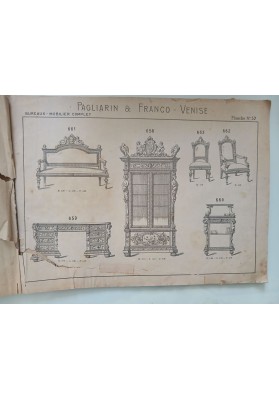 Giuseppe Rossi & Fils Meubles d'Art Venise Interieurs Decorators