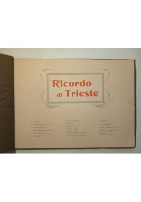 Album Souvenir RICORDO DI TRIESTE 1925