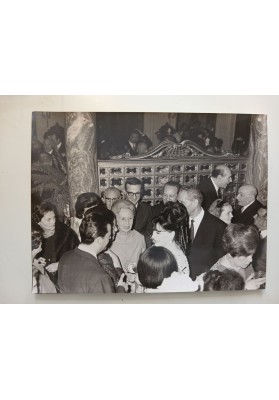 Fotografia d'epoca originale  Giulietta Simionato a un ricevimento di gala