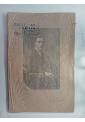 Fotografia "Ritratto Attore Teatrale con dedica - A. Badodi, Milano"
