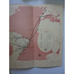 PPANAIR DO BRASIL HORARIO  TIME - TABLES HORARIES JUNHO - JULHO  de 1950