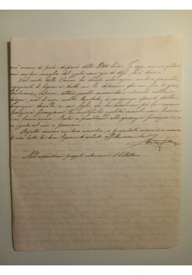 Lettera "ETTORE MONICELLI OSTIGLIA ( Mantova ) 1 Maggio 1898"