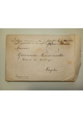 Raccolta fondi per l'Ospedale dei Principi Stefano e Stanislao - Carteggio e Vaglia del Console Caramiello - 1908
