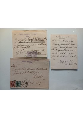 otto di 3 Documenti del Consolato del Montenegro (1911-1916)
