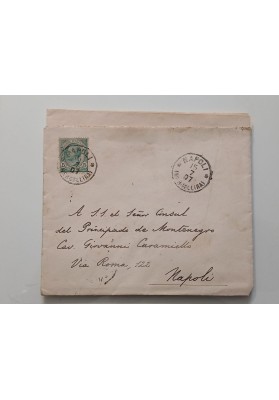 Lettera di Insediamento del Console dell'Uruguay a Napoli al Console del Montenegro (1907)