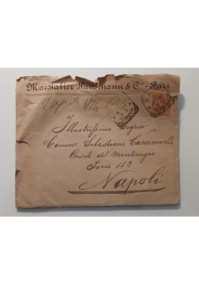Linee di Navigazione per i Balcani. Lettera Marstaller (Agenti Lloyd's) al Console del Montenegro (1894).